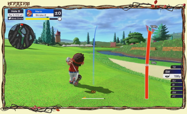 Mario Golf: Super Rush (Русская версия)