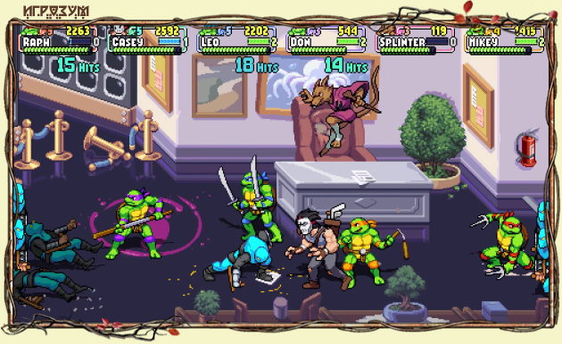 Teenage Mutant Ninja Turtles: Shredder's Revenge (Русская верия) / TMNT: Shredder's Revenge