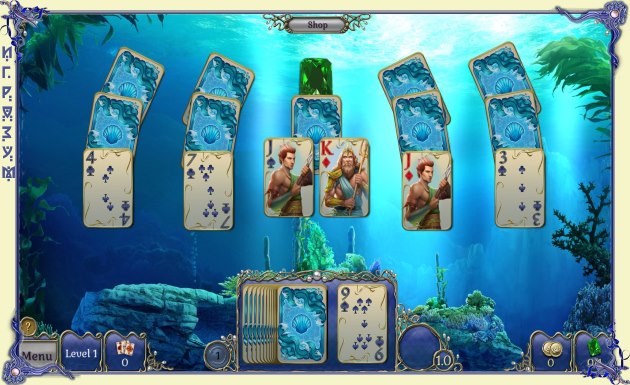 Jewel Match: Atlantis Solitaire. Collector's Edition