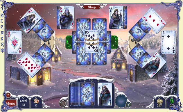 Jewel Match Solitaire: Winterscapes