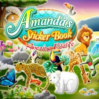 Amandas Sticker Book: Amazing Wildlife