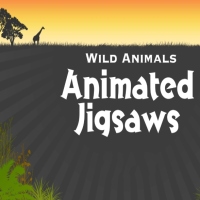 Wild Animals: Animated Jigsaws