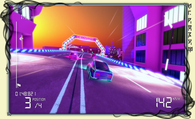 Electro Ride: The Neon Racing ( )