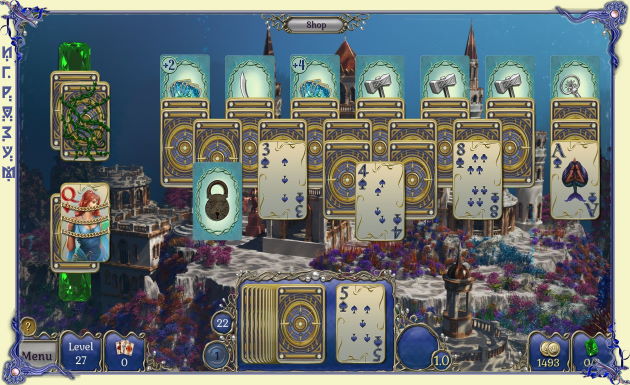 Jewel Match: Atlantis Solitaire 3. Collector's Edition