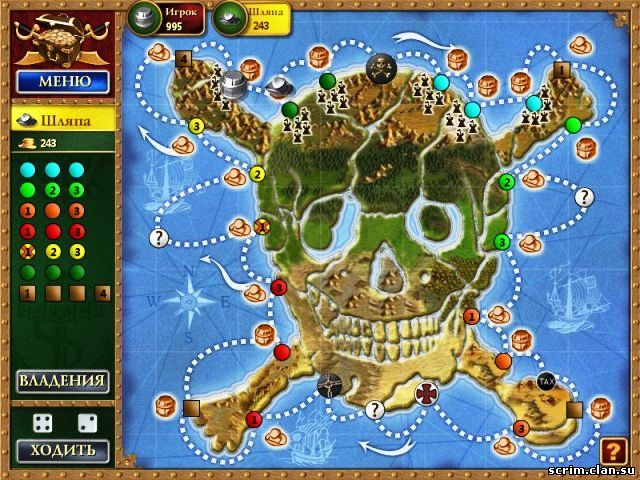 Пиратская Монополия: Сундук Мертвеца / Sea Bounty 2: Dead Mans Chest